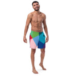 maillot de bain pour homme imprimé coloré marque physique affûté vue de face