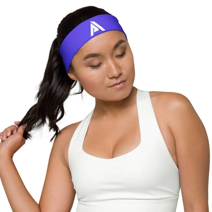 Bandeau de sport pour femme de couleur violet physique-affûté côté droit
