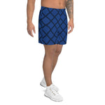 bermuda short de sport homme bleu marine noir physique-affûté coté droit