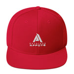 Casquette snapback rouge logo brodé à l'avant physique-affûté